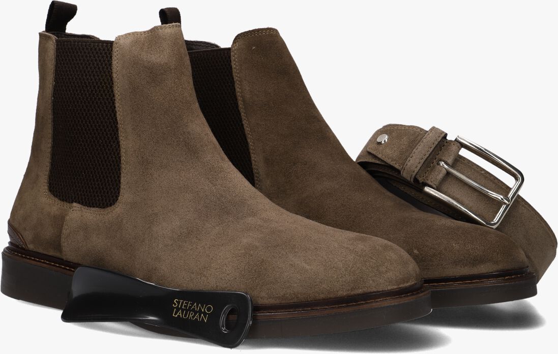 bruine stefano lauran chelsea boots 92903