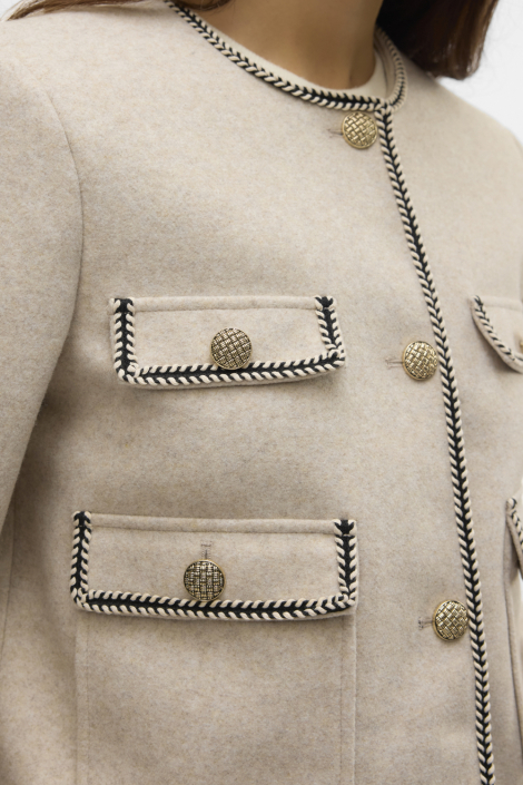 Vero Moda beige dames jas
