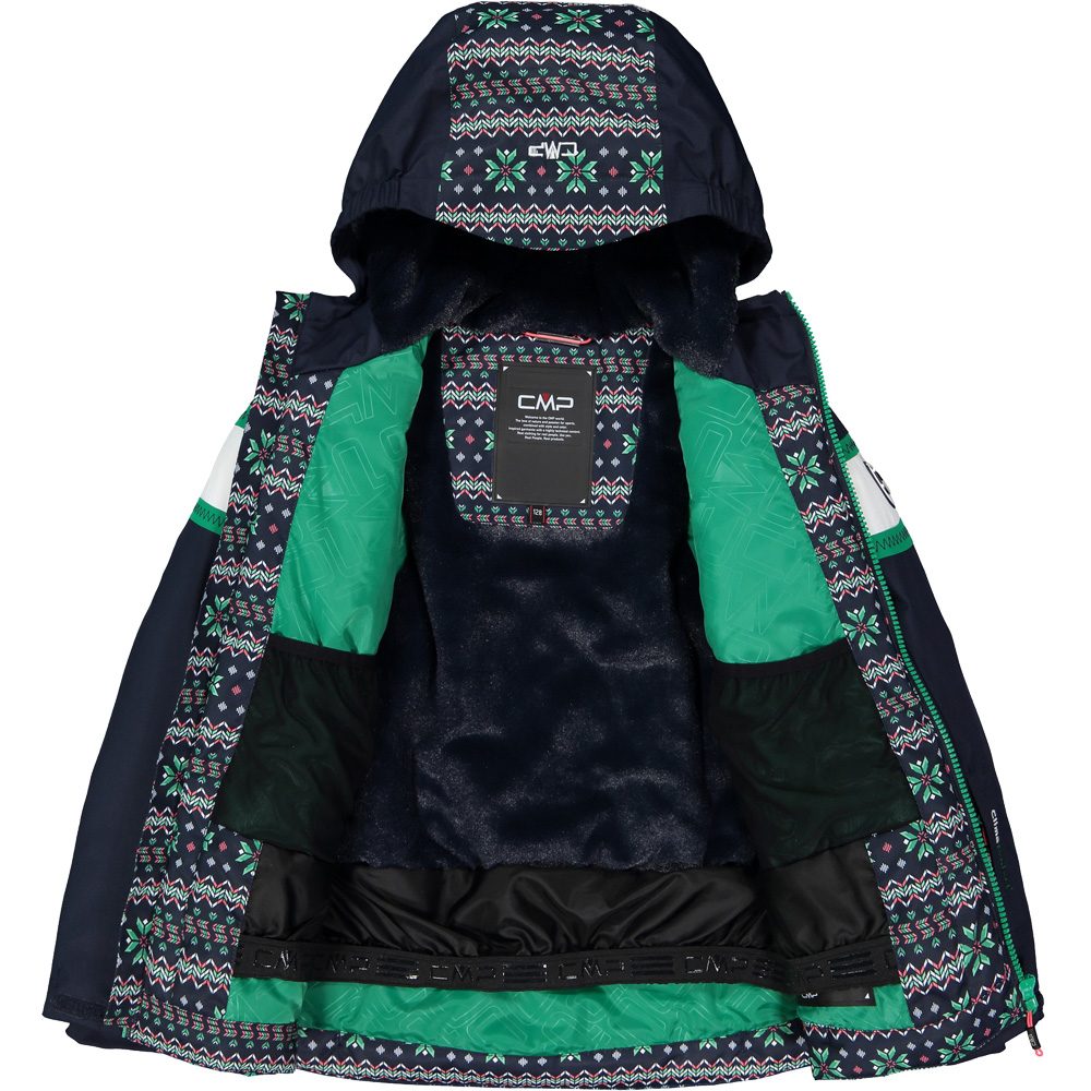 CMP Skijacke Kinder blue-emerald