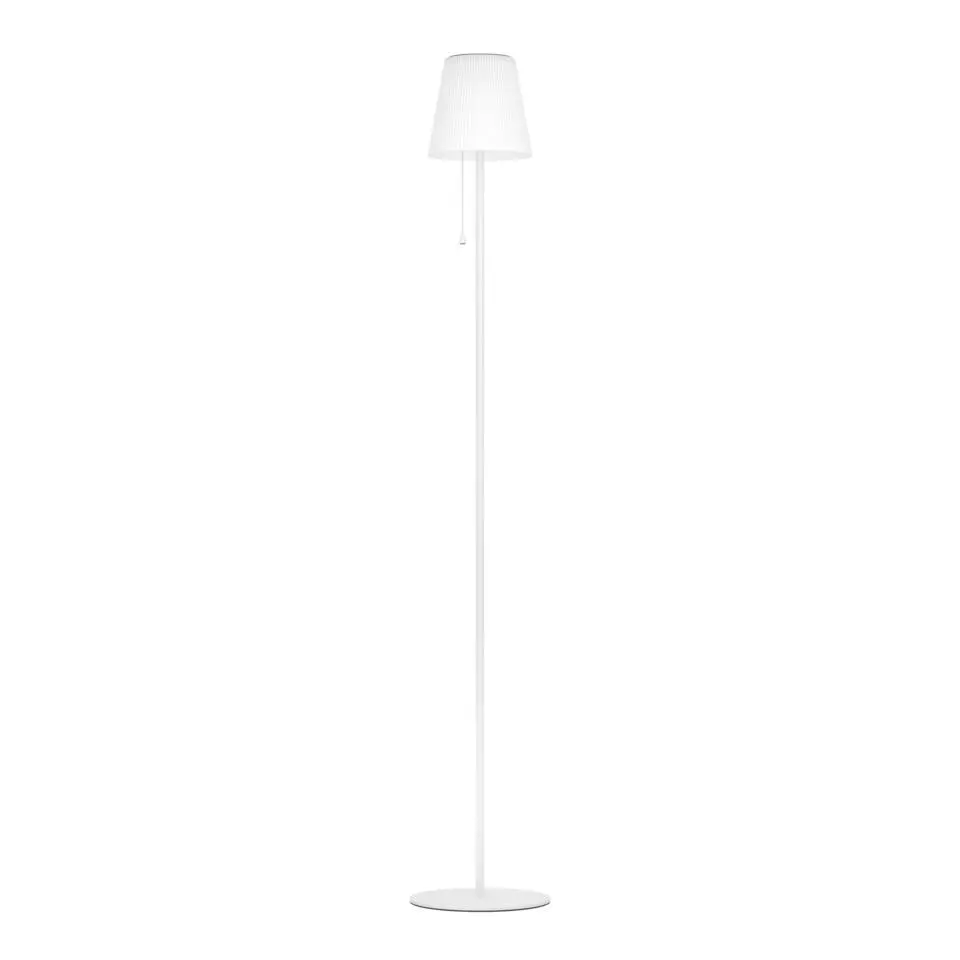 EGLO Scordiano-L Vloerlamp - Solar - 120 cm - Wit - Oplaadbaar