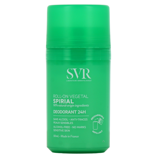 SVR Spirial Végétal déodorant roll on efficacité 24h