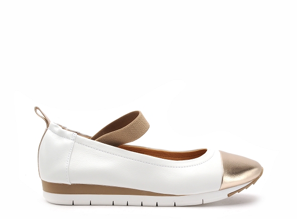 Fugitive ballerines femme vero blanc
