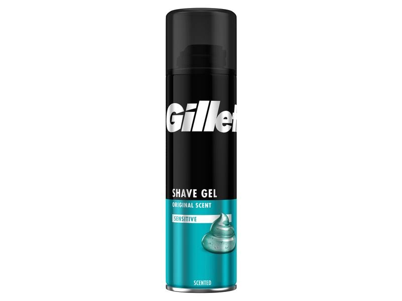 Gillette Rasiergel Sensitive Basis 200 ml Rasiergel für Männer mit empfindlicher Haut