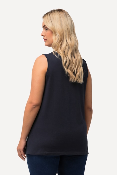Top, V-Ausschnitt, Classic, ärmellos