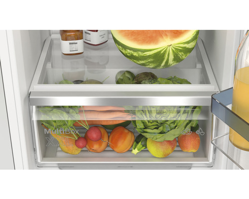 Bosch KIR21VFE0 koelkast, afmetingen (B x H x D): 54,1 x 87,4 x 54,8 cm, wit