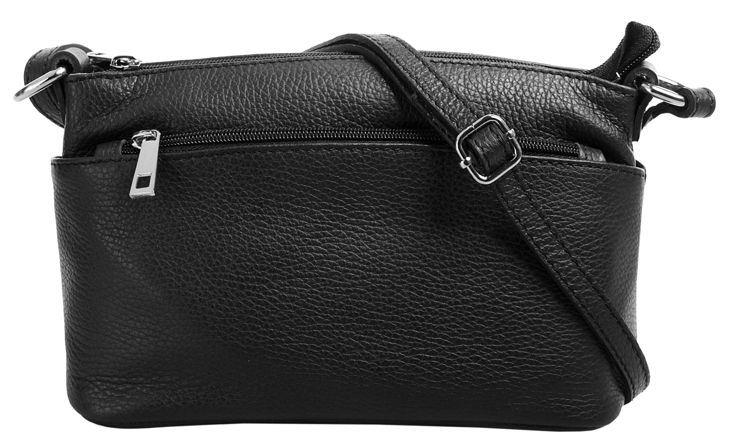 Cluty Umhängetasche echt Leder, Made in Italy