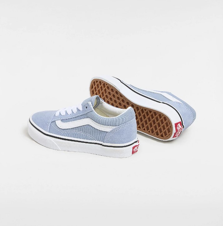 Vans Youth Old Skool Color Theory Dusty Blue 1 US / 31.5 EU
