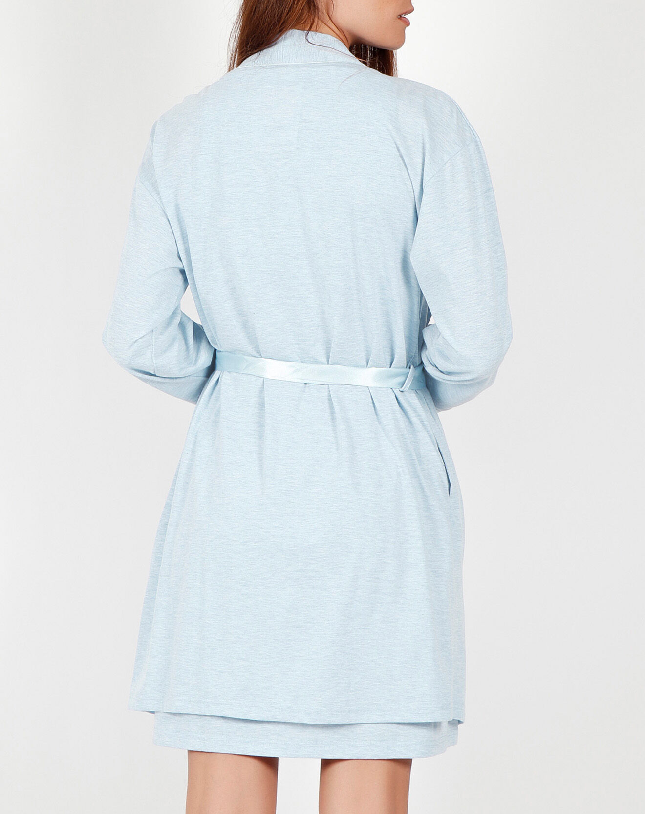 Admas Classic Déshabillé Basic bleu