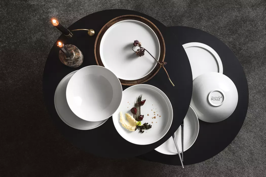 Servier-Set La Boule Iconic white