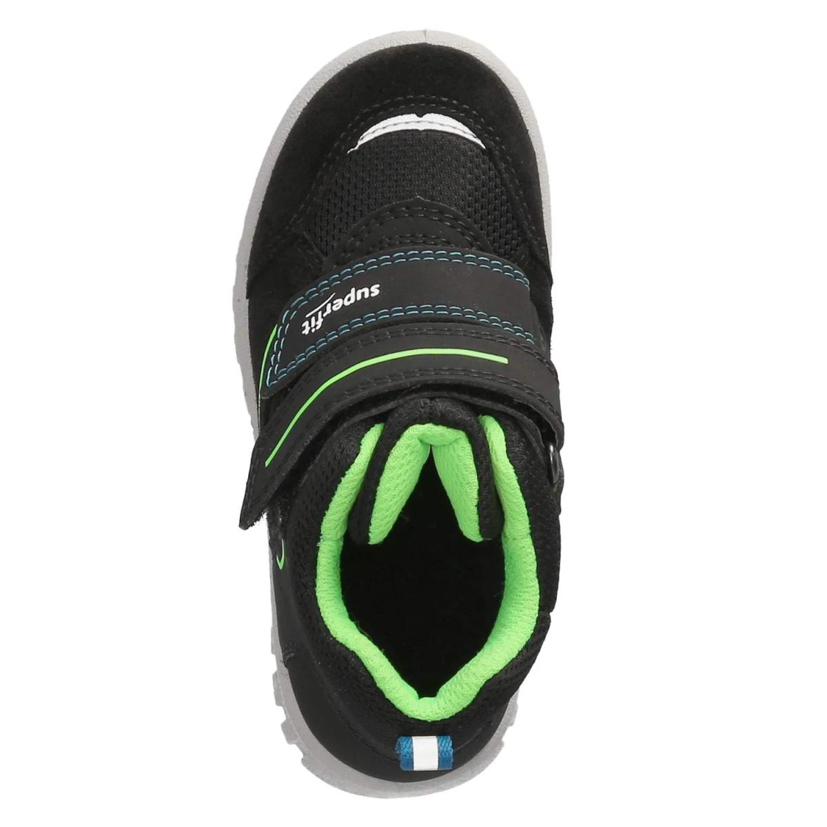 SuperfitHalbschuhe SPORT7 MINI - SCHWARZ/HELLGRÜN