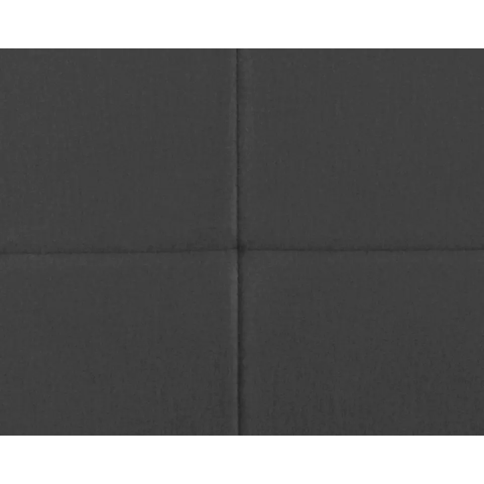 Boxspring Liv geblokt - grijs - 120x200 cm - vierkante poot