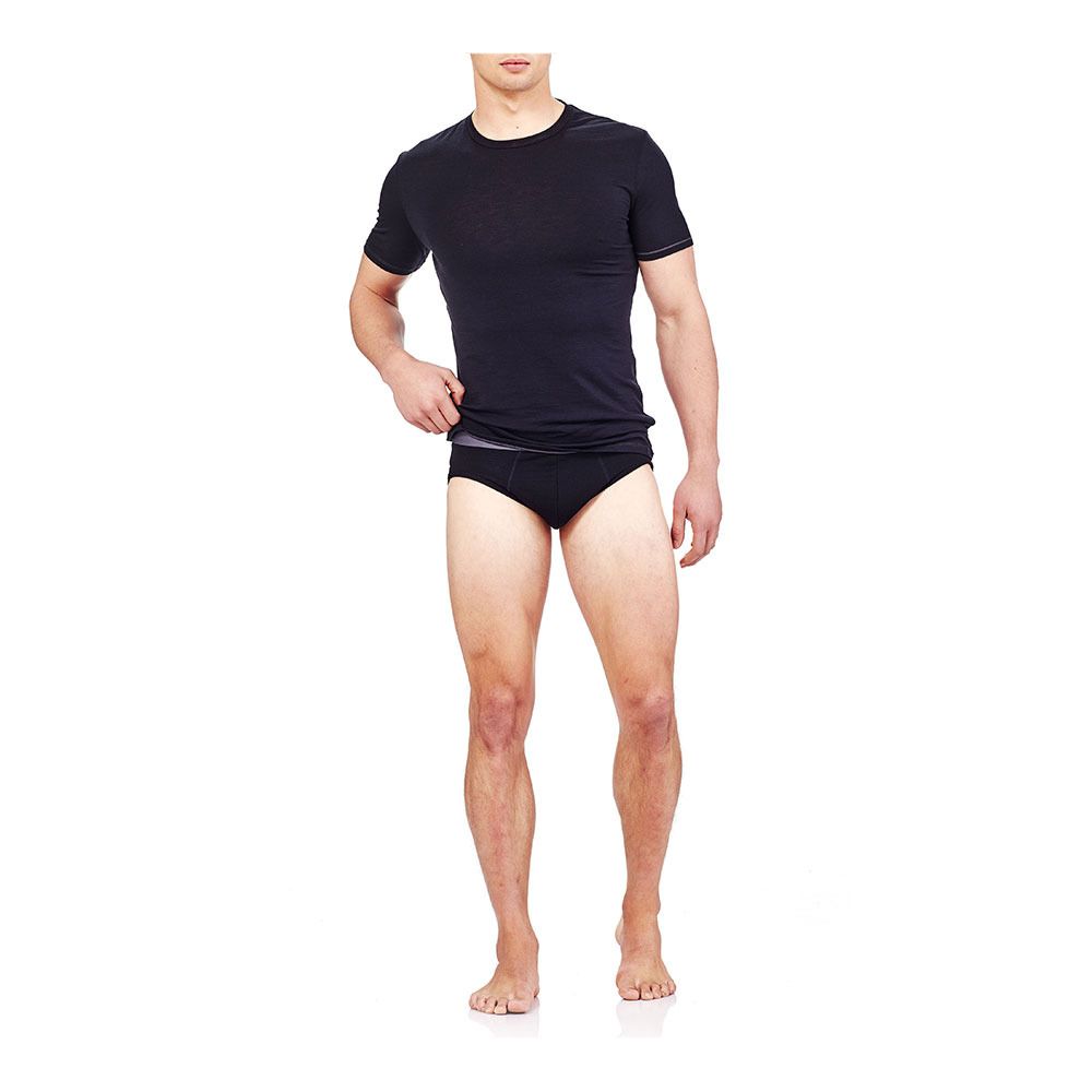 Icebreaker ANATOMICA MERINO - Slip Homme black