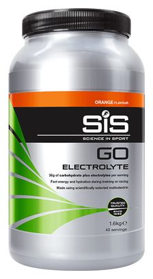 Boisson énergétique SIS Go Electrolyte Powder Orange - 1.6kg