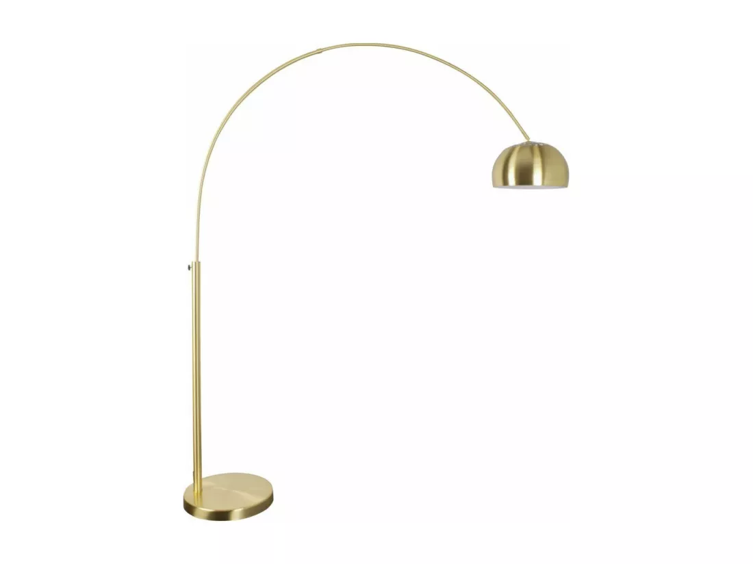Bow - Lampadaire arc design - Laiton