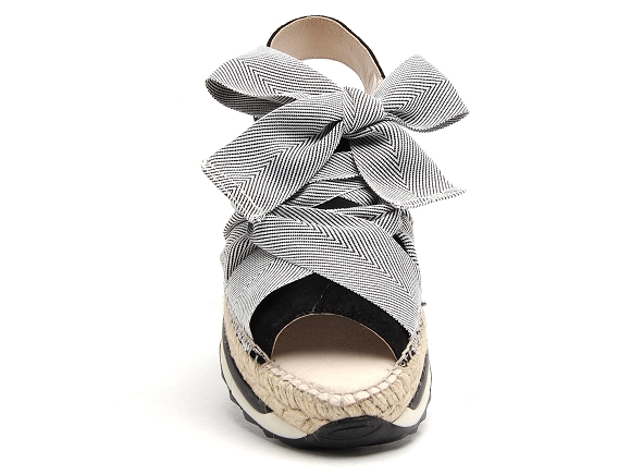 Gaimo nu pieds talons femme vina noir