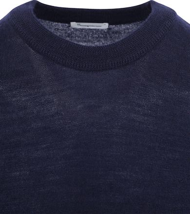KnowledgeCotton Apparel Pullover Wol Navy 1080068 kopen