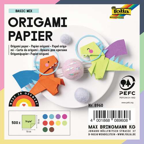 FOLIA® Origami-Faltblätter