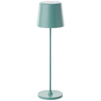 Tafellamp Kaami draagbaar LED 2W voor buiten met USB oplaadbare accu, groen
