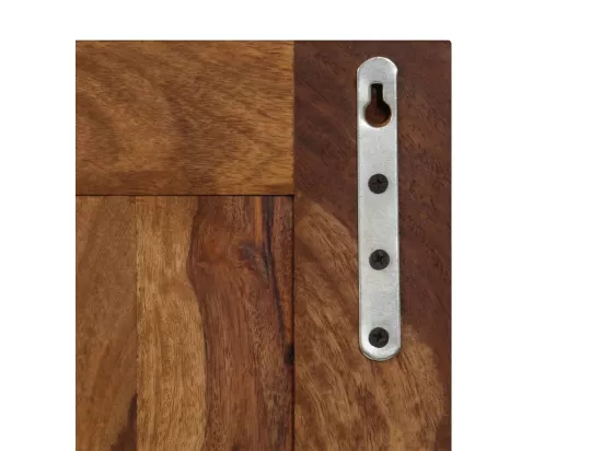 Portemanteaux 2 pcs Bois solide de Sesham