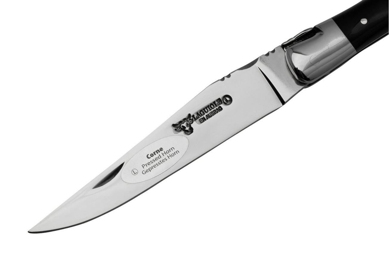 Laguiole en Aubrac zakmes 12 cm hoorn, L0212CPI-SSI1
