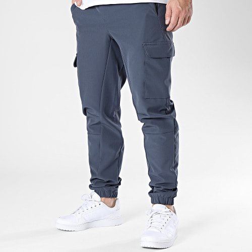Pantalon Cargo Bleu Marine