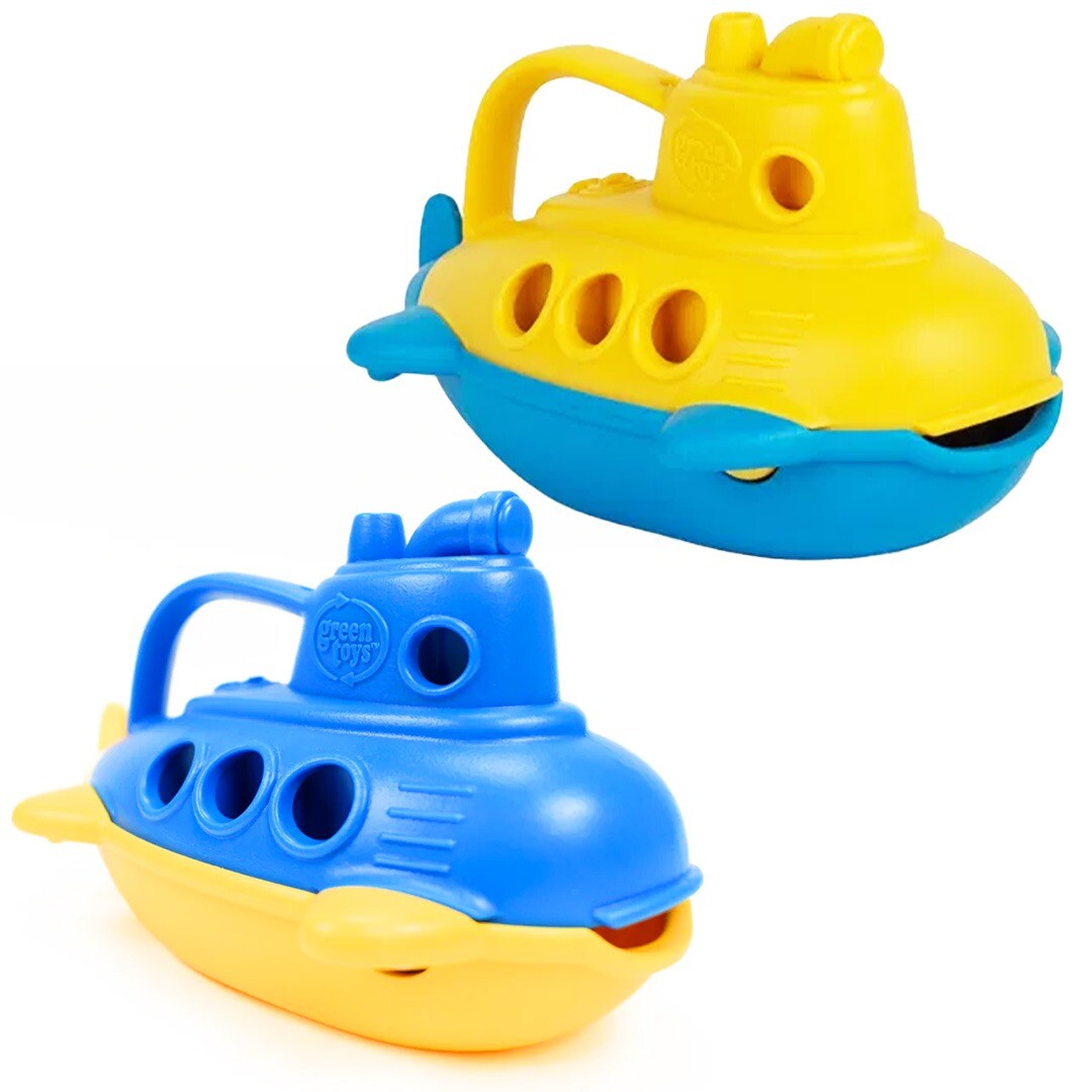 Green toys borrelende onderzeeër - assorti