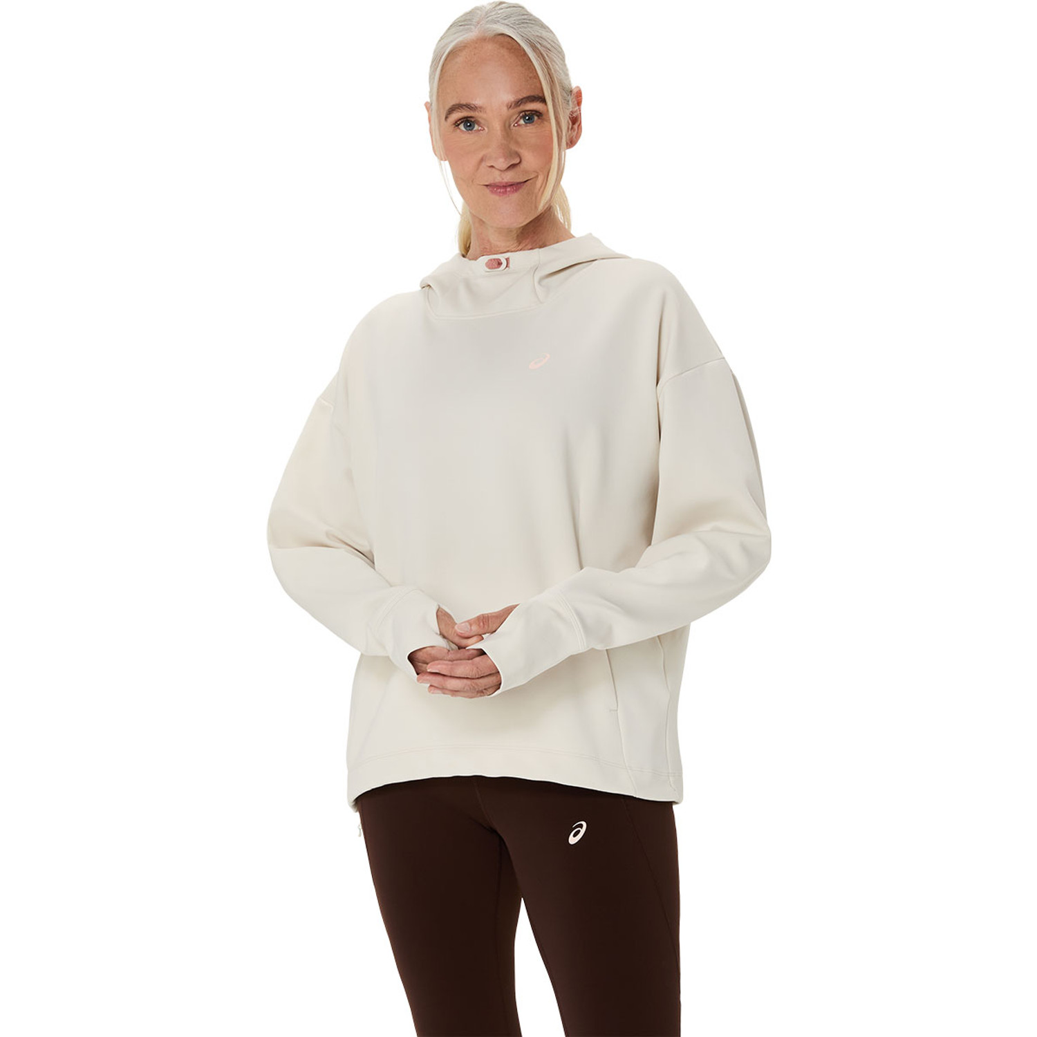 ASICS Nagino Run Longsleeve Hoodie Dames