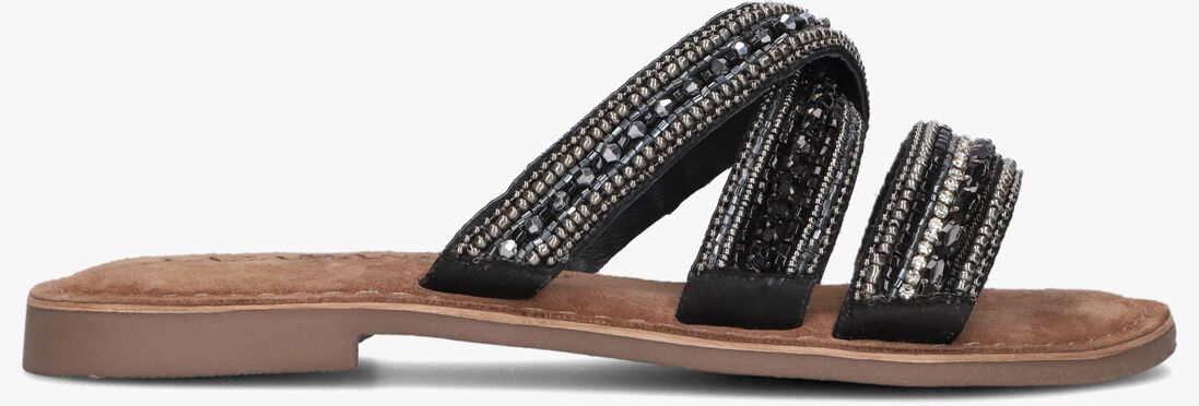 LAZAMANI zwarte lazamani slippers 75.474