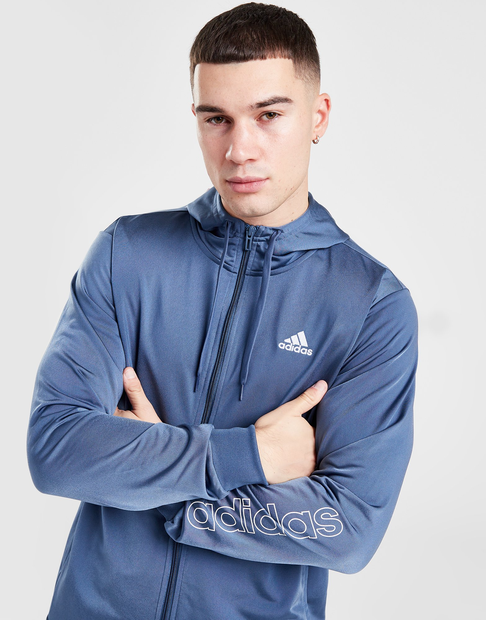 adidas Sweat à Capuche Zippé Badge of Sport Homme