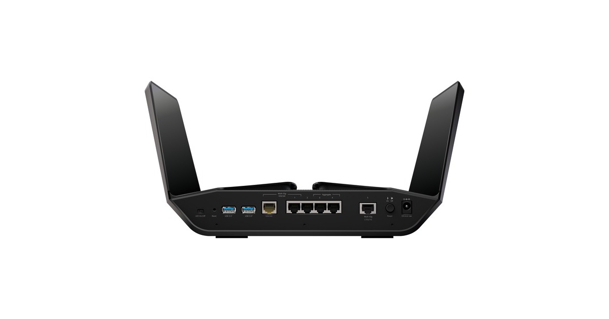 NetgearNighthawk RAXE500 Tri-Band WiFi Router  (Zwart)