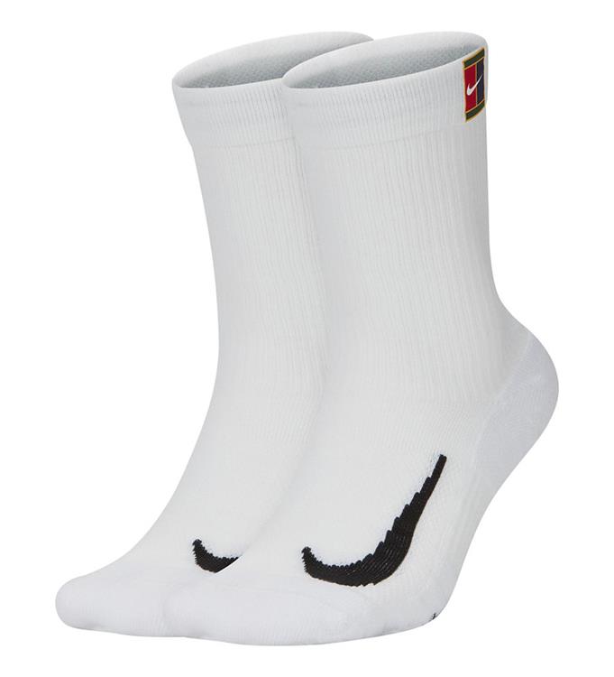 Nike Court Multiplier Cushioned Crew Tennissokken 2p