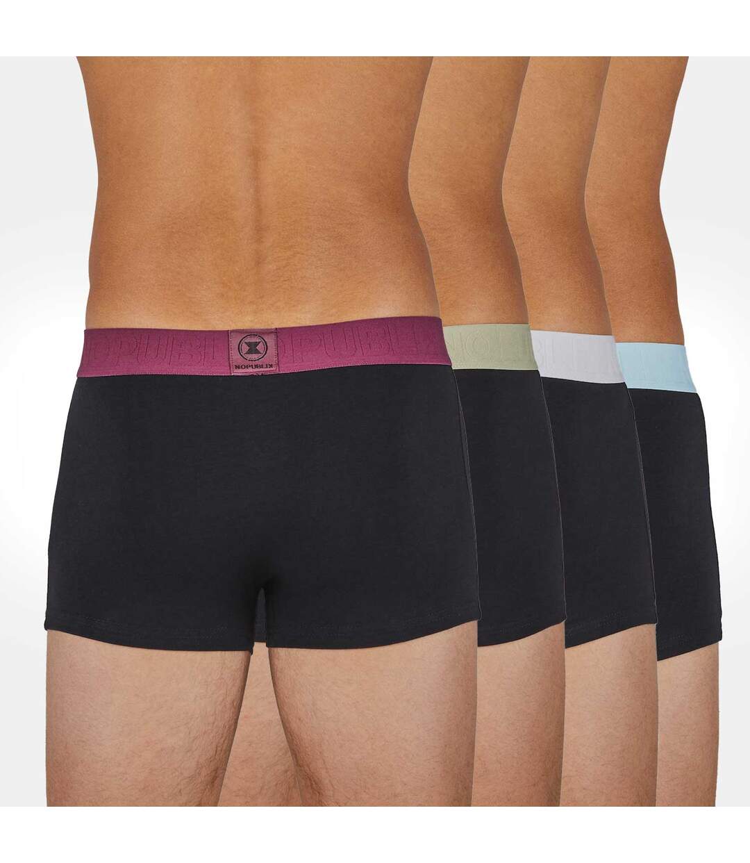 Lot de 4 boxers Trend Color