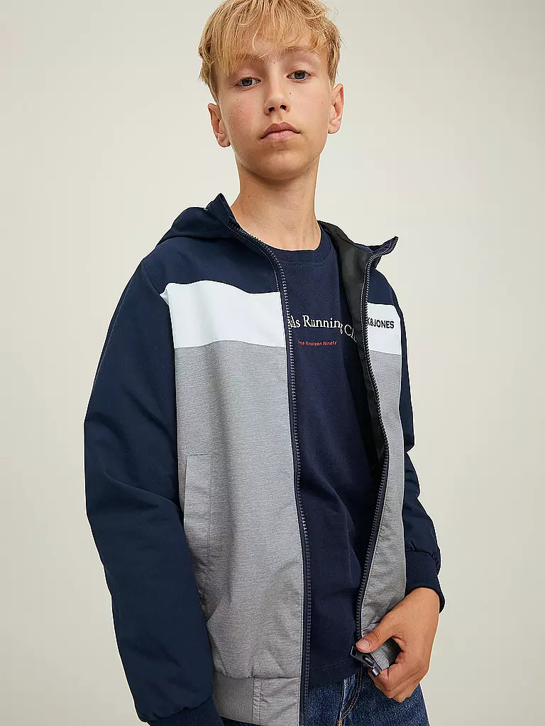 JACK & JONES Jungen Jacke JJERUSH  blau