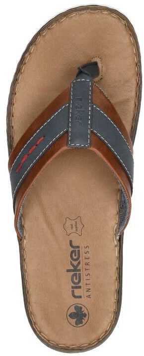 Rieker Heren slippers cognac