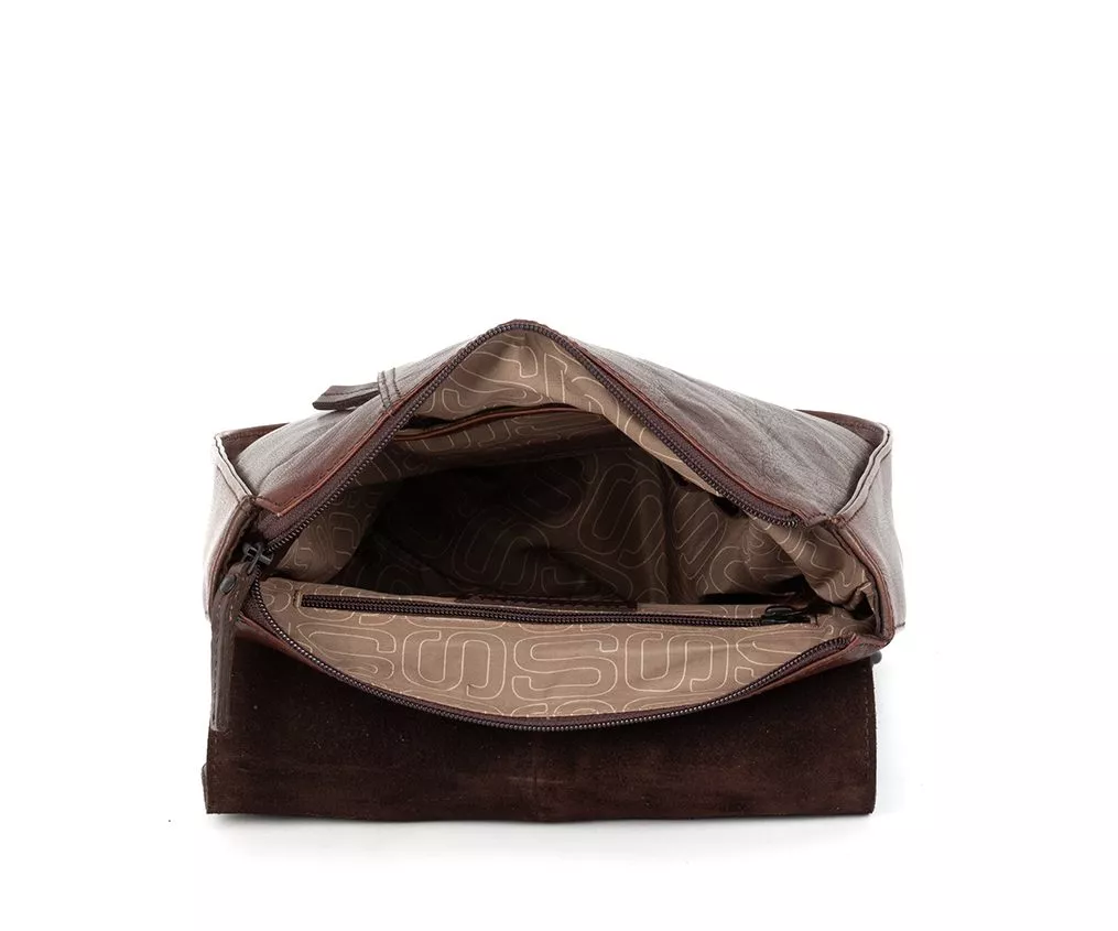 Spikes & Sparrow Alene Rugzak Dark Brown