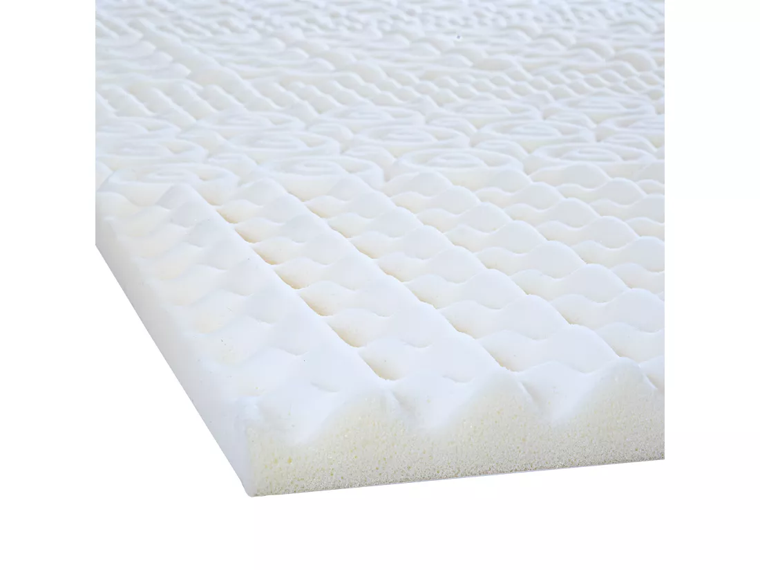 OLYMPE LITERIE | Surmatelas NUAGE 140x190 cm | Mémoire de forme & Zonage de confort