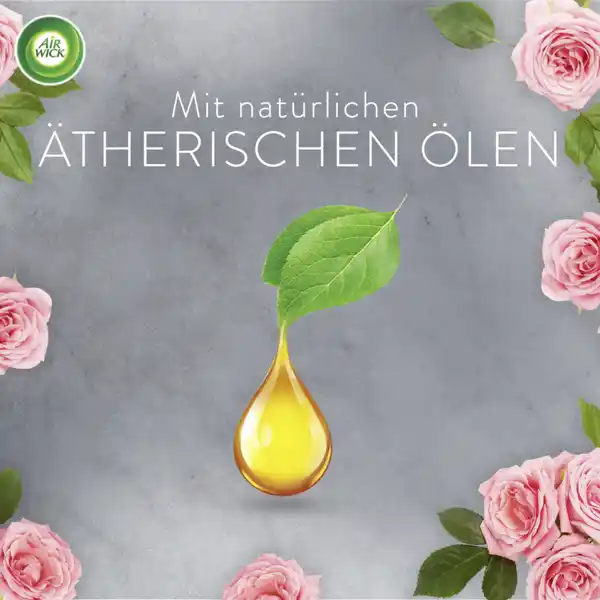 Fühl dich wohl Aroma-Öl Flacon Nachfüller Beruhigende Rose
