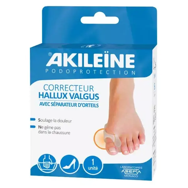 Separador Corretor de Hálux Valgo Akileïne Podoprotection