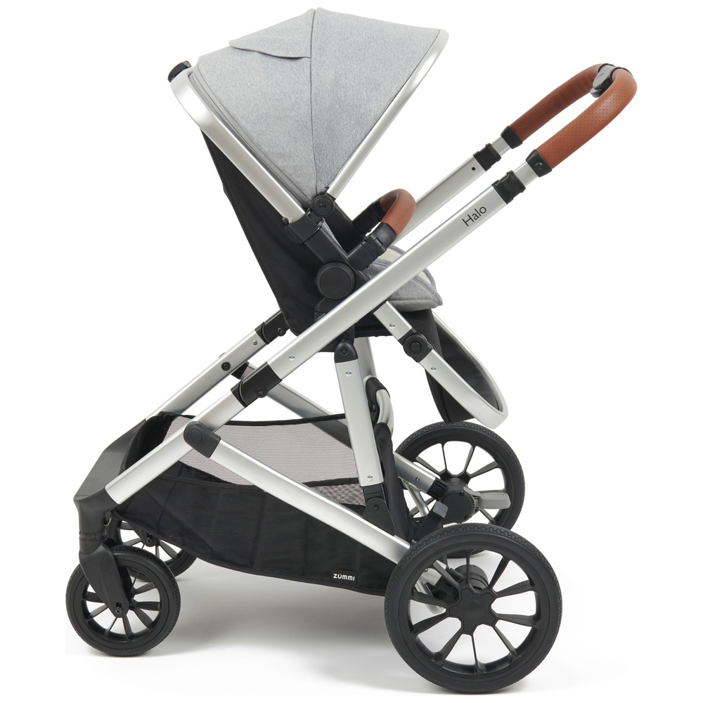 Zummi Halo Tandem 3-in-1 Reisesystem Stone & Autositz