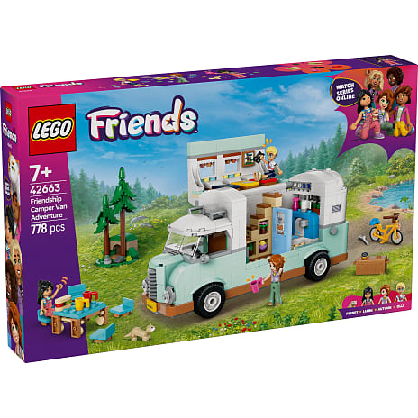LEGO Friends Venskabs-autocamper på eventyr 42663