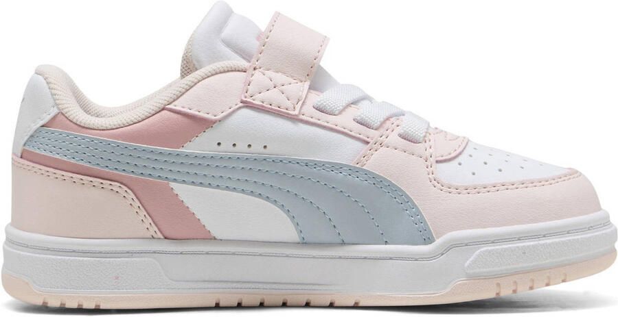 Puma Caven III Block mesh sneakers lichtroze lichtblauw wit