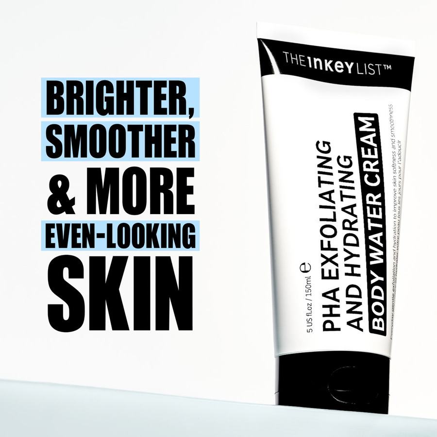 The Inkey List Inkey PHA Exfoliating and Hydrating Body Water Cream 150ml