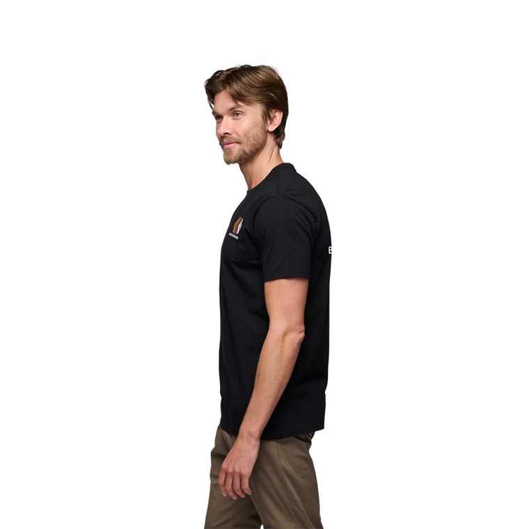 Black Diamond M Faded Ss Tee Black