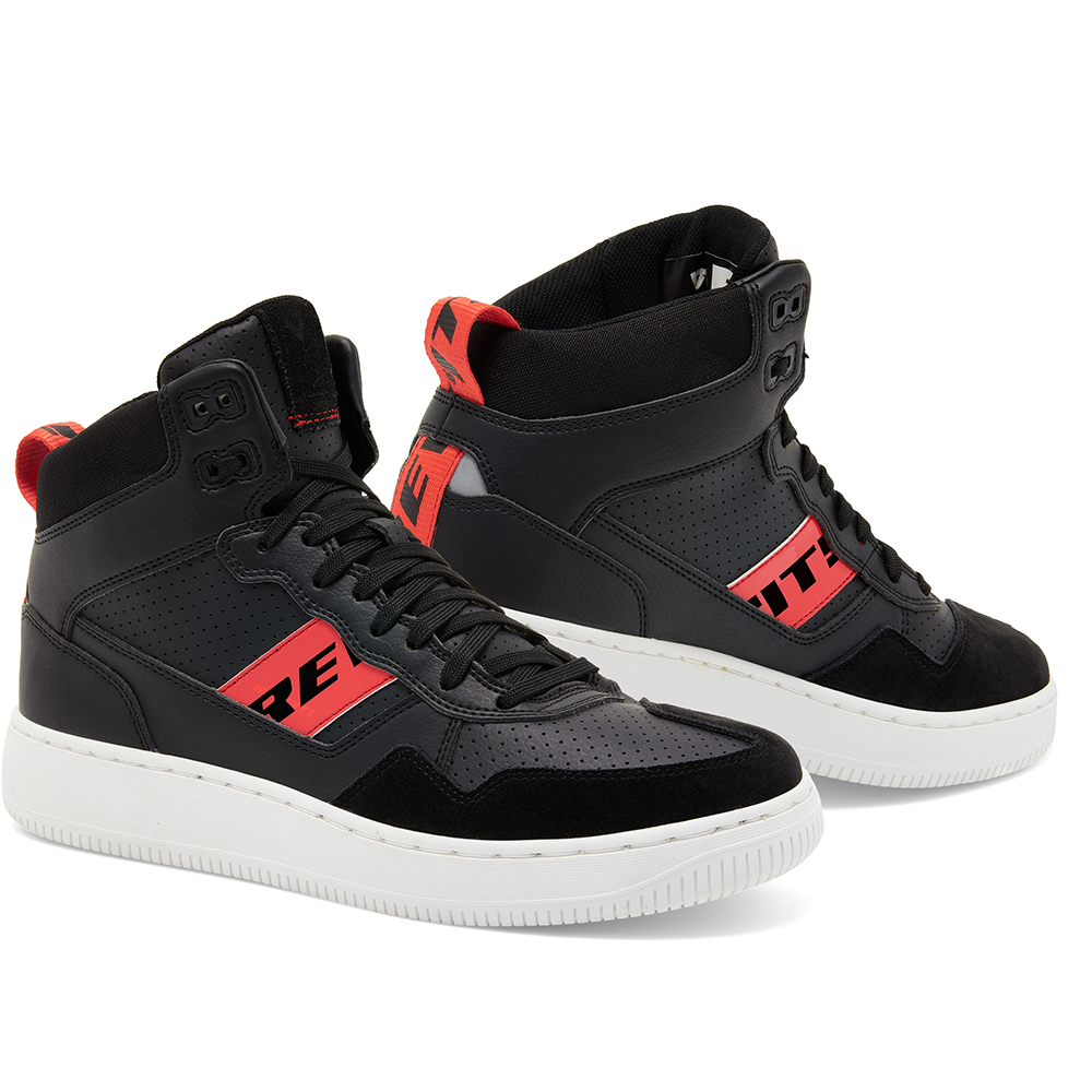 Rev'it - Baskets Pacer Noir / Rouge