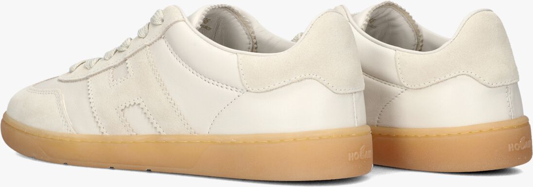 beige hogan lage sneakers cool allacciato h