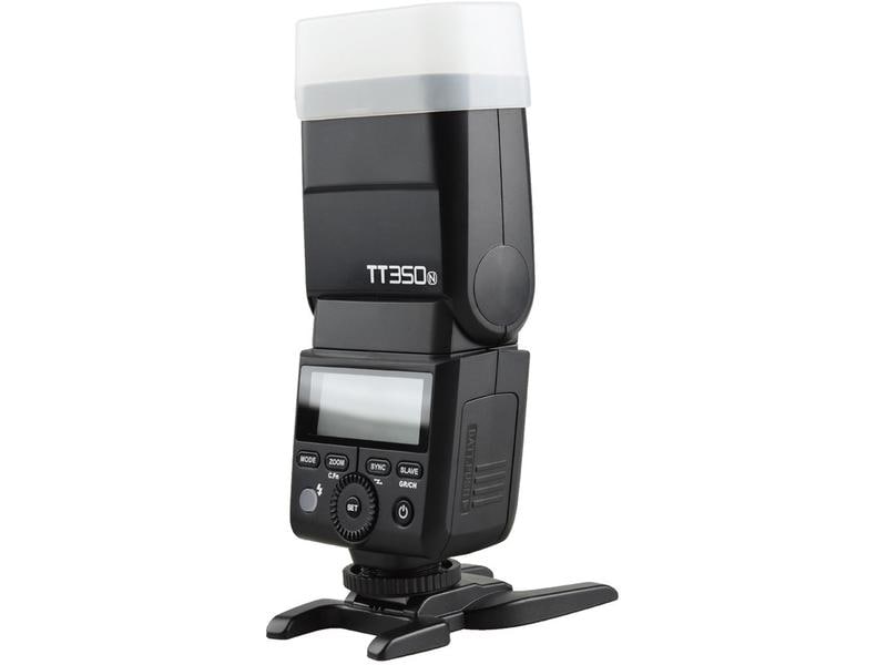 Godox Blitzgerät TT350N Blitzgerät, welches sich mit Batterien oder Akku betreiben lässt