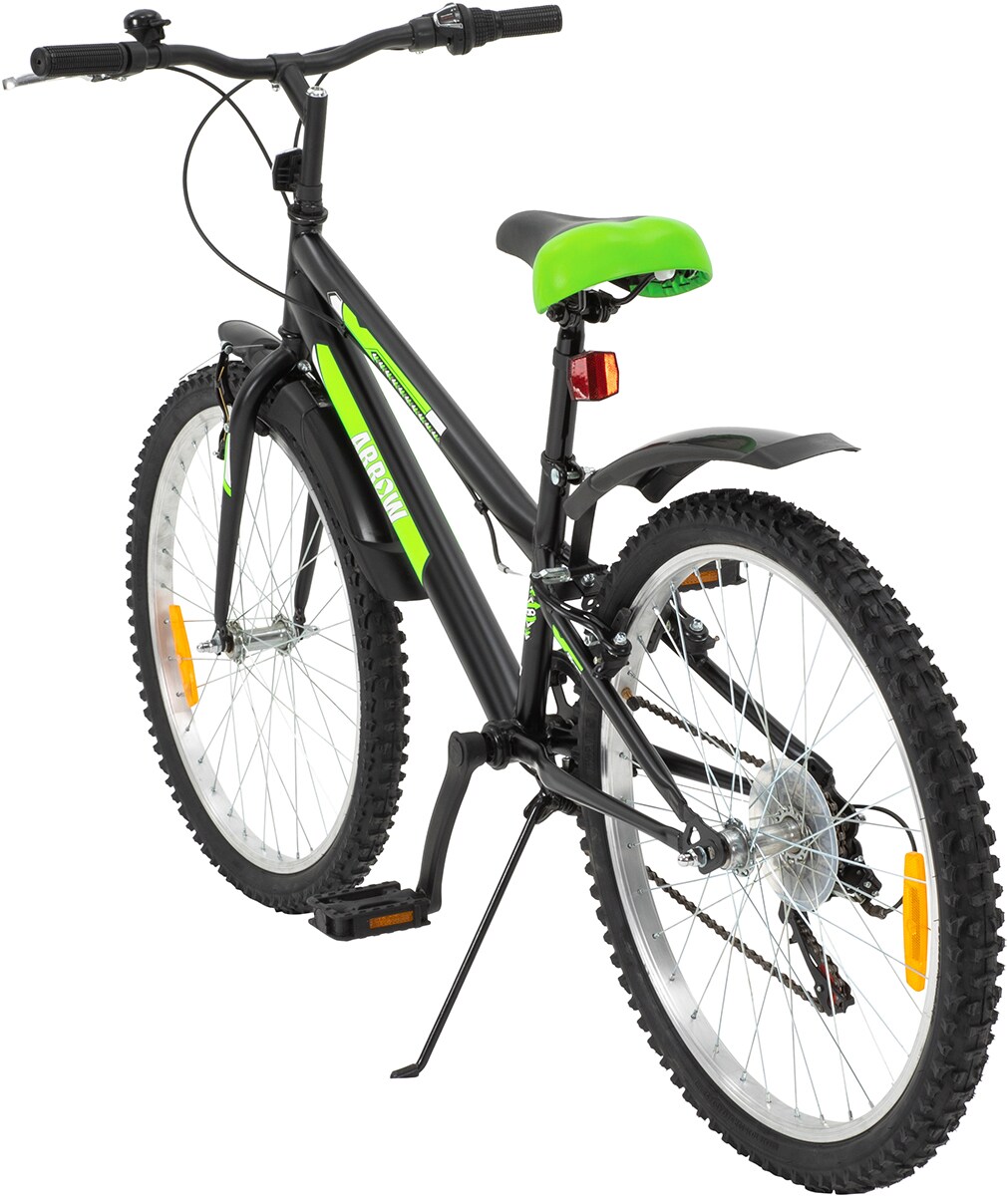 Actionbikes Kinderfahrrad Arrow 24 Zoll, Gangschaltung, V-Brake-Bremsen, verstellbar, Diamantrahmen