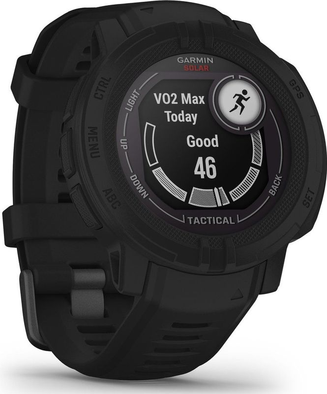 Garmin - Instinct 2 Solar - Sporthorloge - Zwart - Robuust Design