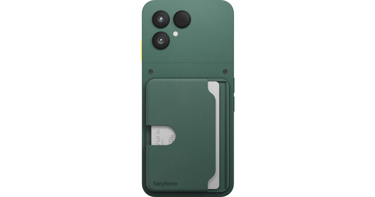 Fairphone(Gen. 6) Pashouder kaarthouder  (Groen)