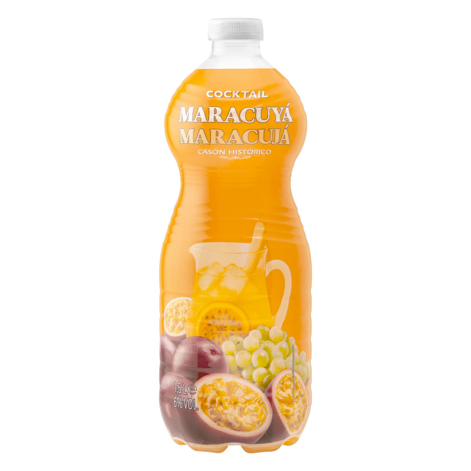 Boisson aromatisée à base de vin cocktail de fruits de la passion Casón Histérico